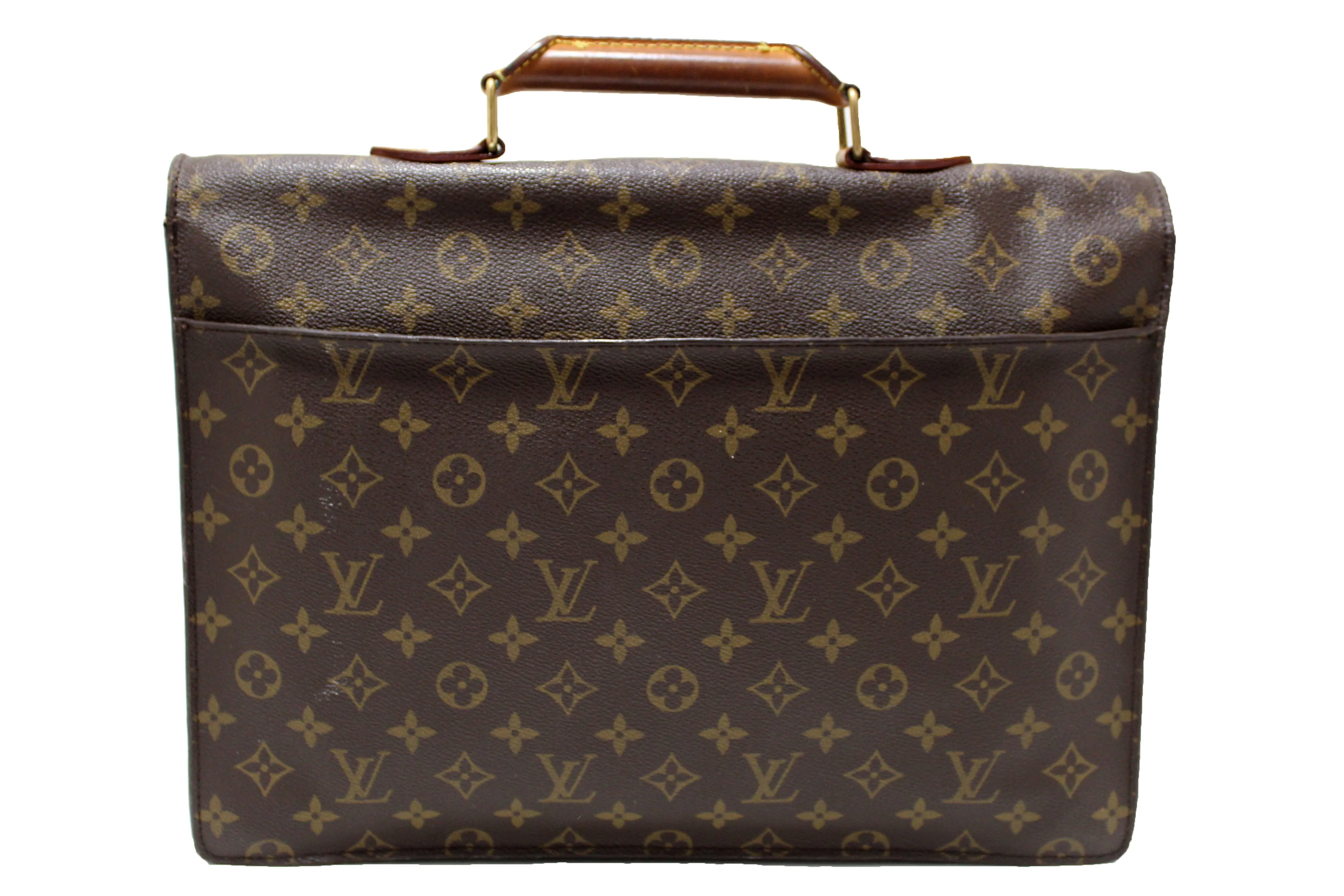 Authentic Louis Vuitton Classic Monogram Vintage Soft Briefcase