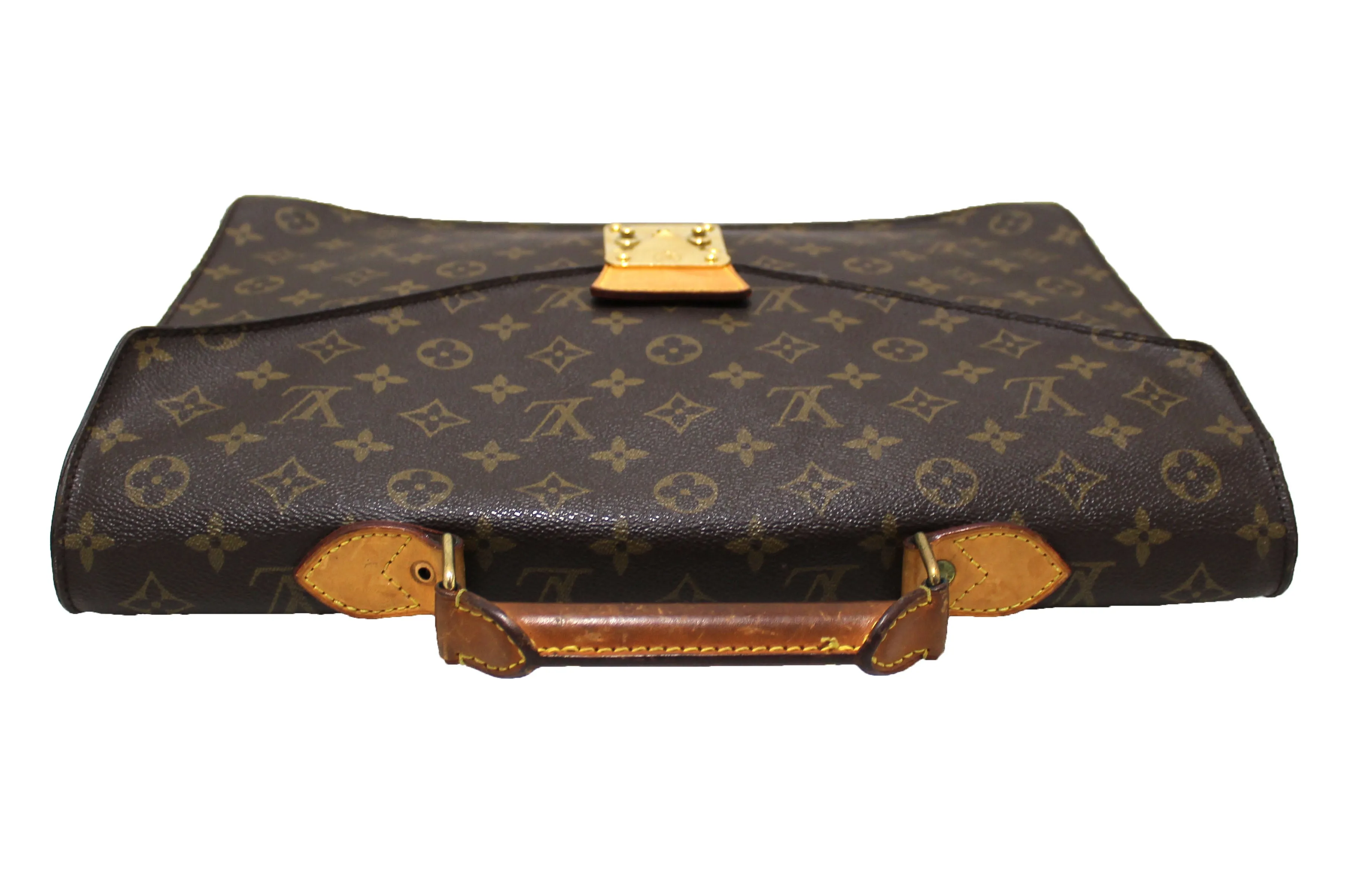 Authentic Louis Vuitton Classic Monogram Vintage Soft Briefcase