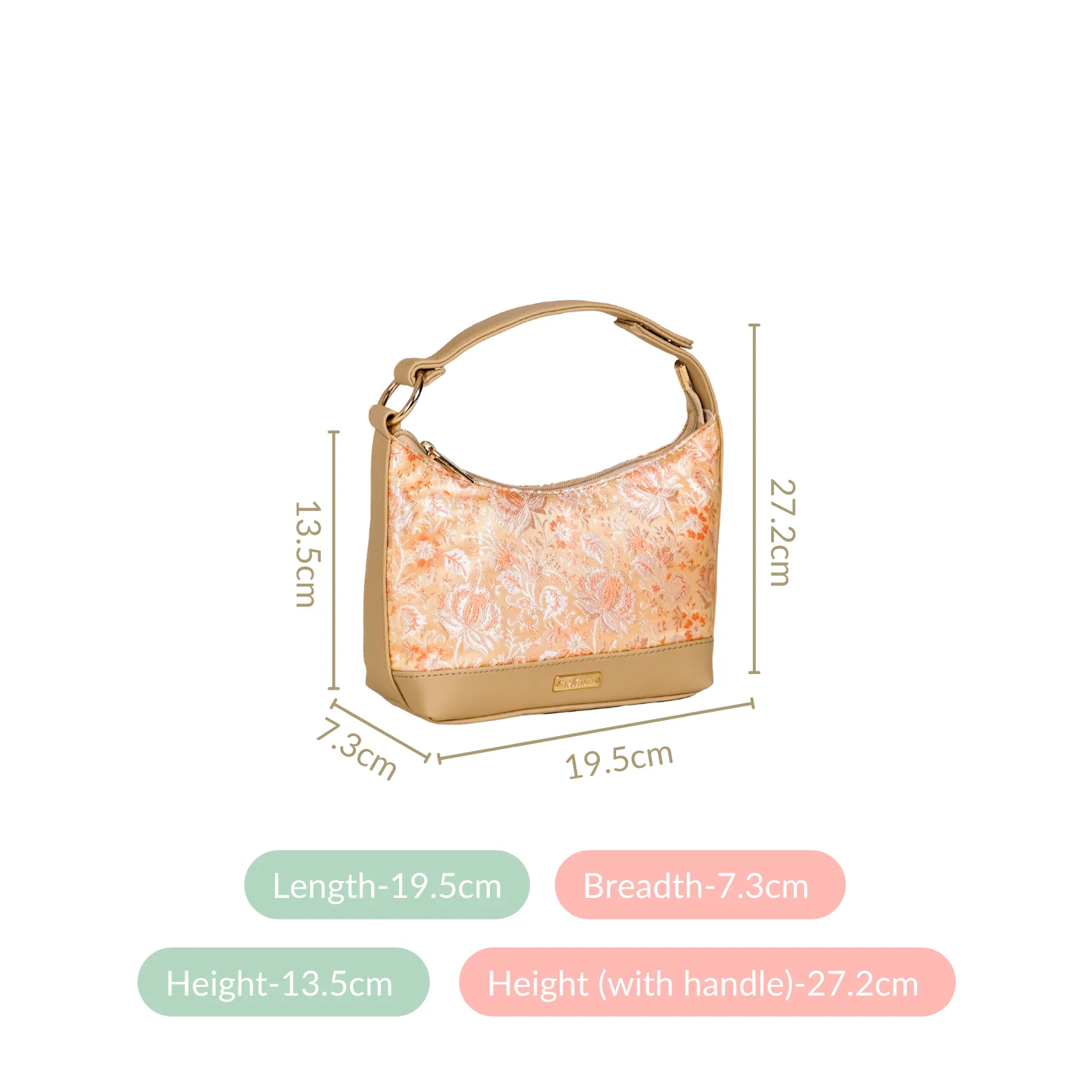 Beige Eden Handbag