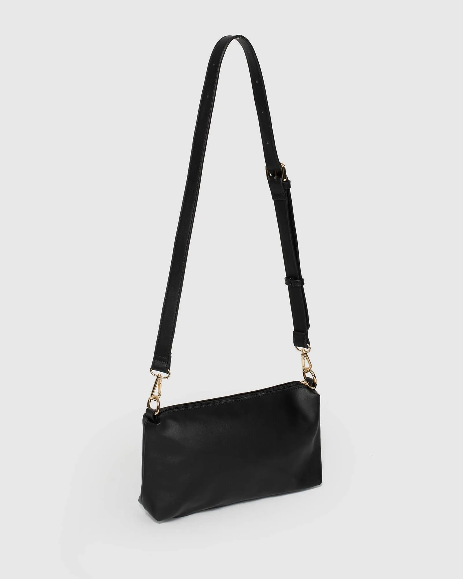 Black Sabina Stud Tote Bag