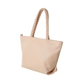 Braided Series Tote Shoulder Bag(Pink)