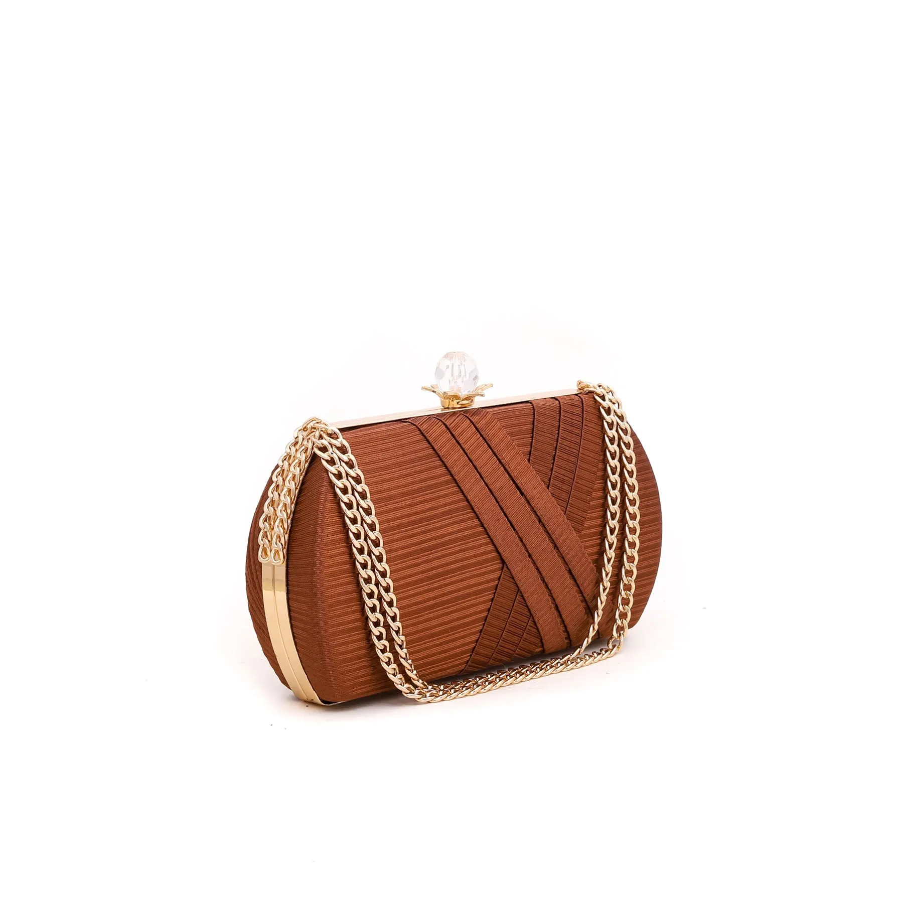 Brown Formal Clutch p15045