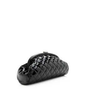 Chanel Patent Leather Timeless Clutch (SHF-20874)