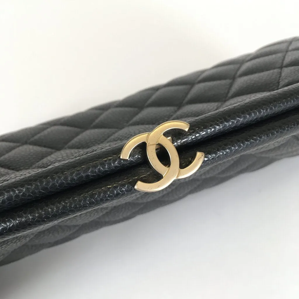 Chanel Timeless Black Clutch