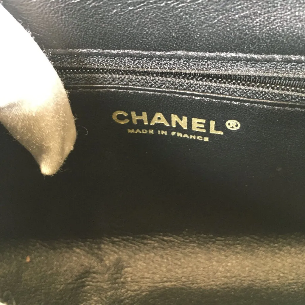 Chanel Timeless Black Clutch