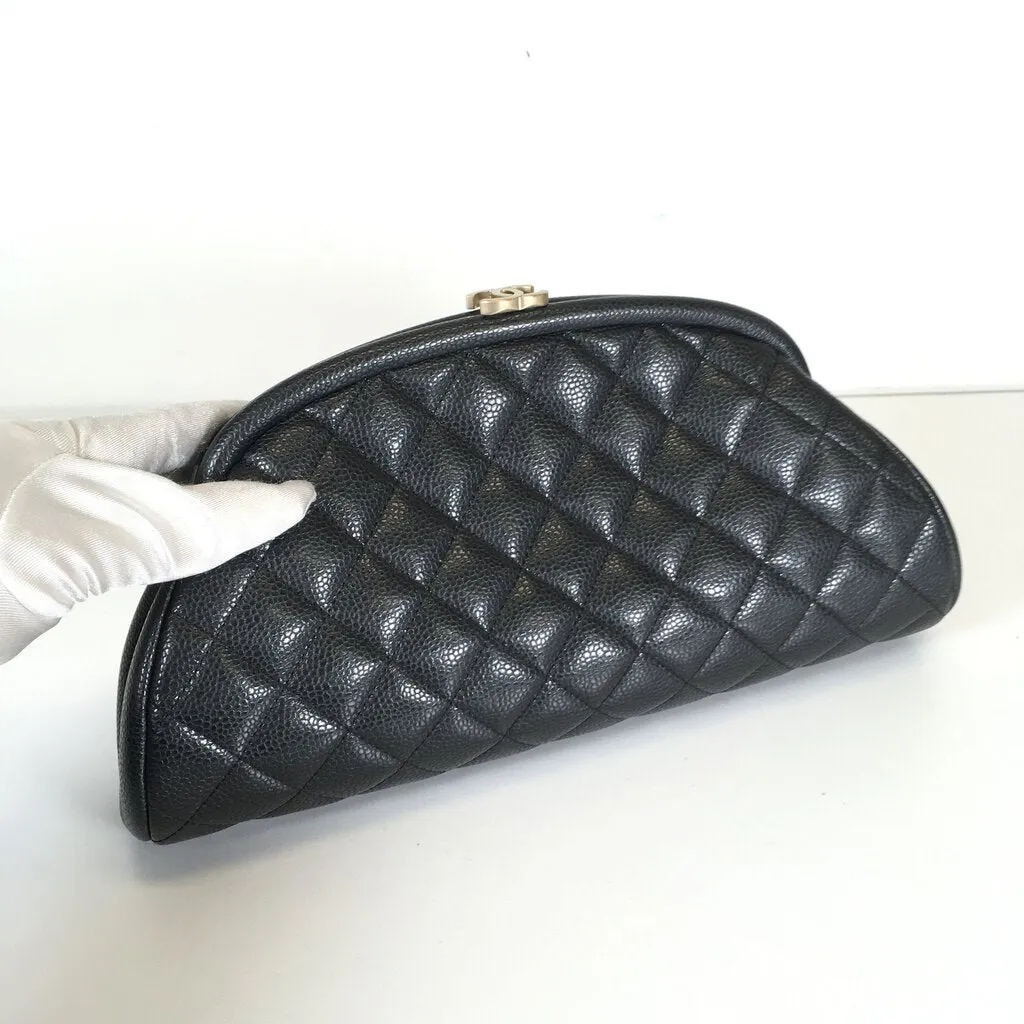 Chanel Timeless Black Clutch