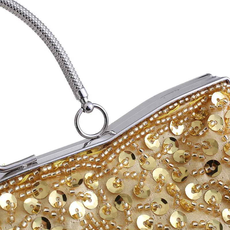 Chic and Timeless Beaded Evening Bag