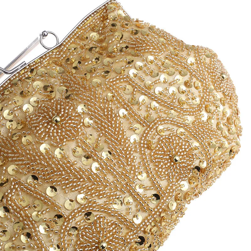 Chic and Timeless Beaded Evening Bag