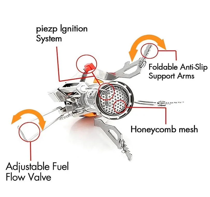 Compact camping stove