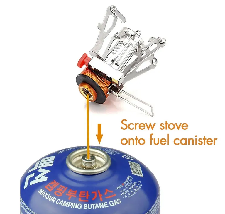 Compact camping stove