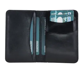 Handmade Genuine Leather Card Holder with 7 Slots