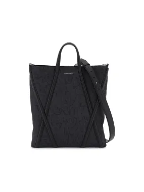 Harness Geometric Leather Tote