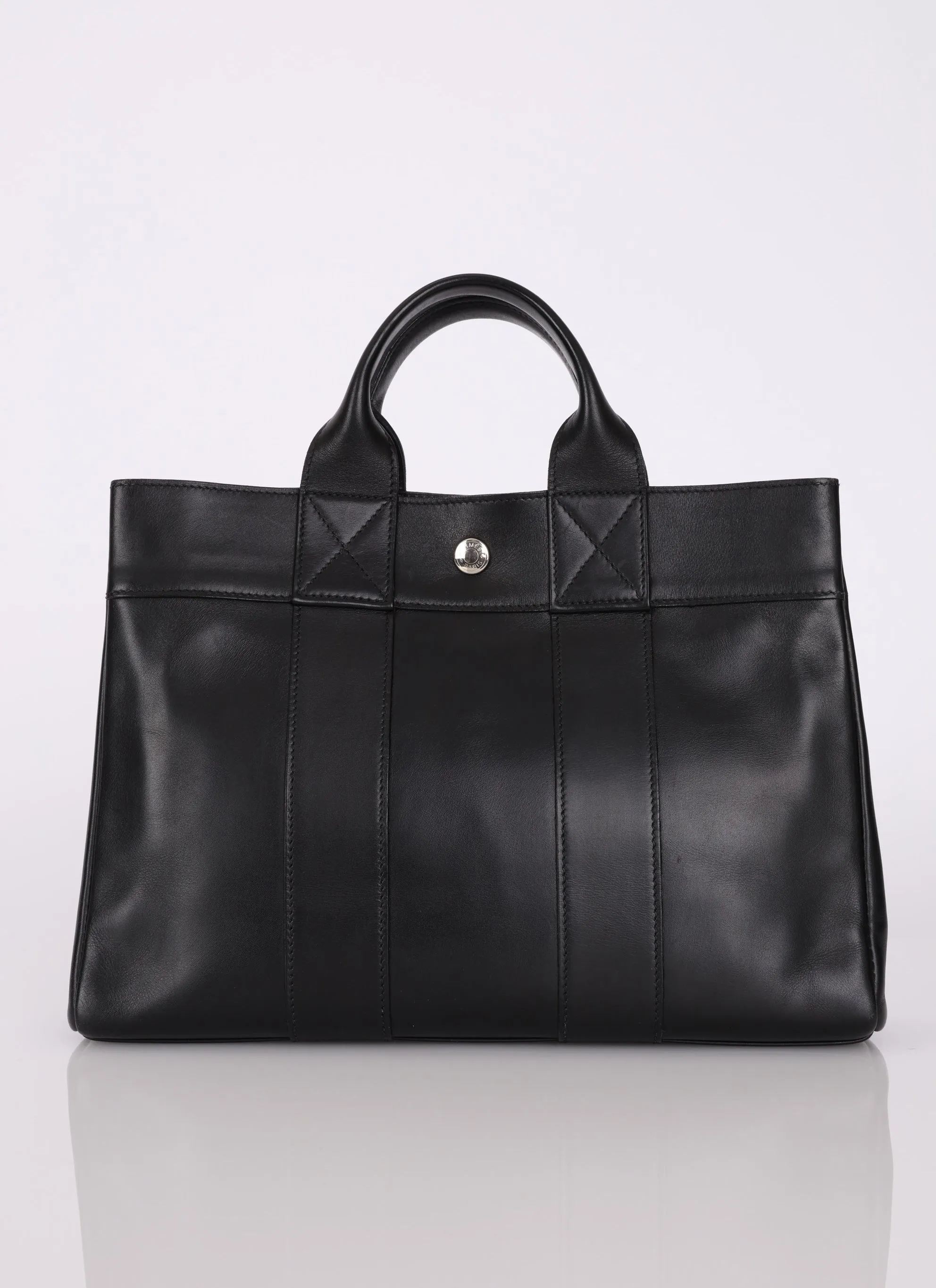 Hermes 2001 Evercalf All Leather Tote PM