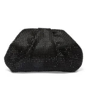 Indulge Handbag in Black Crystal