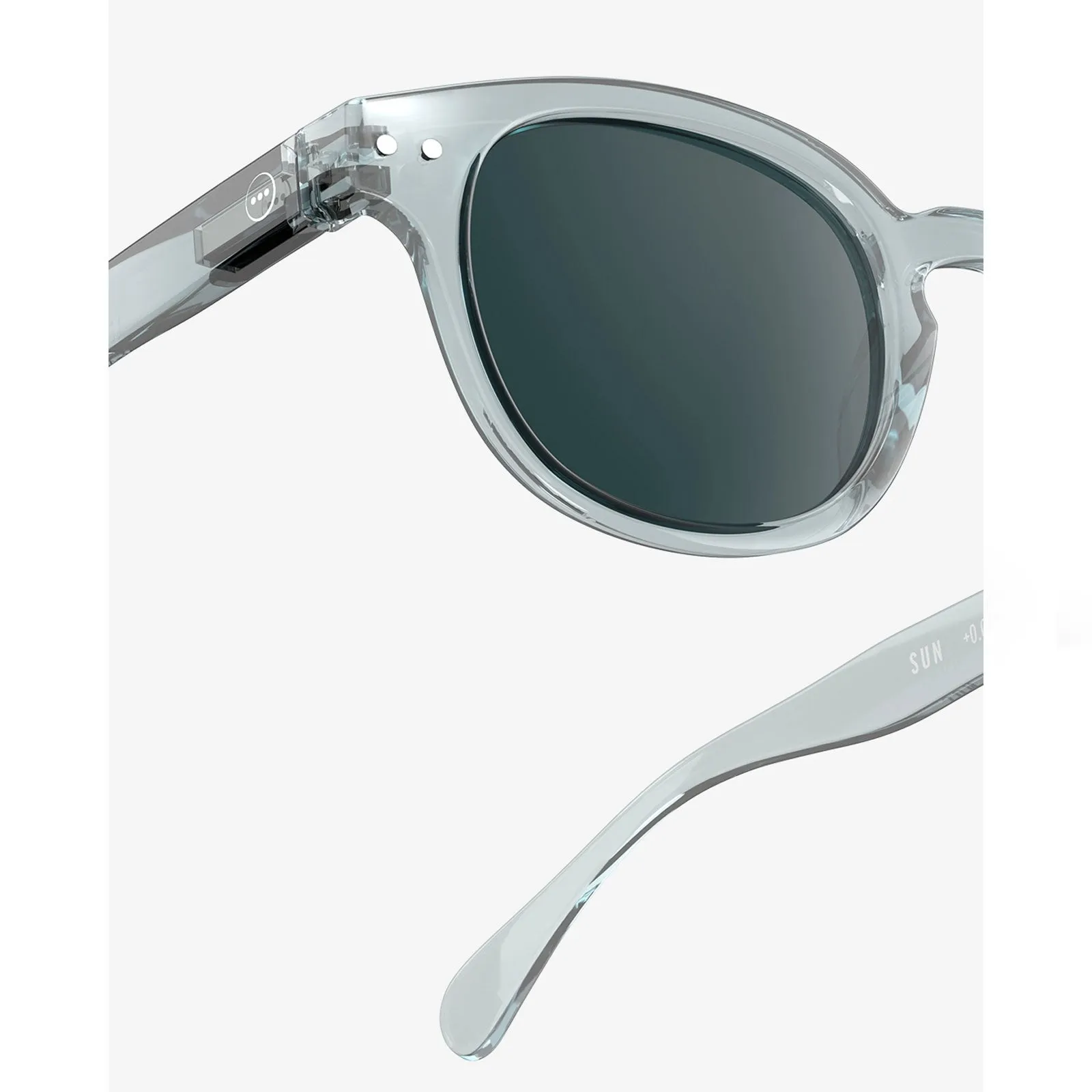 IZIPIZI Paris Sunglasses, Frozen Blue #C