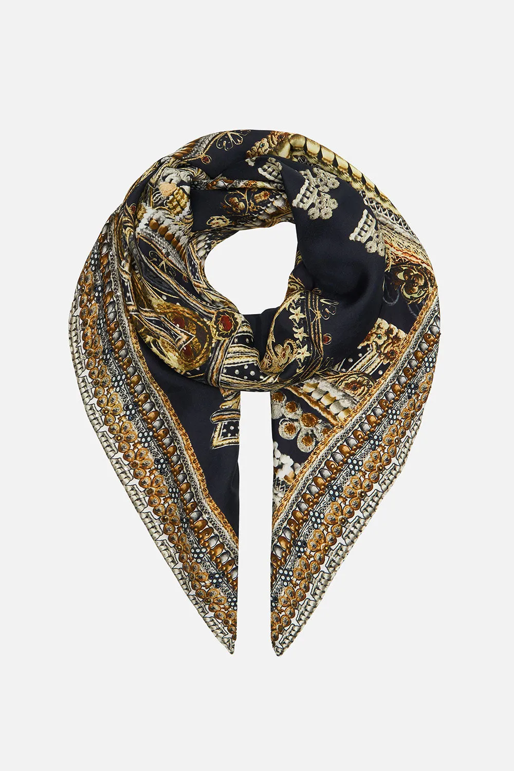 LARGE SQUARE SCARF ITS ALL OVER TORERO