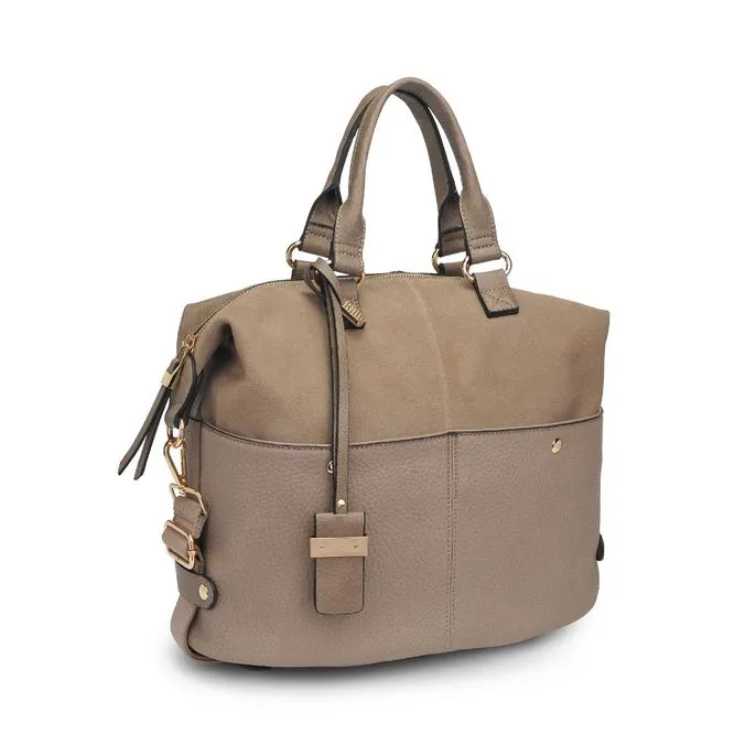 London Satchel (Taupe)