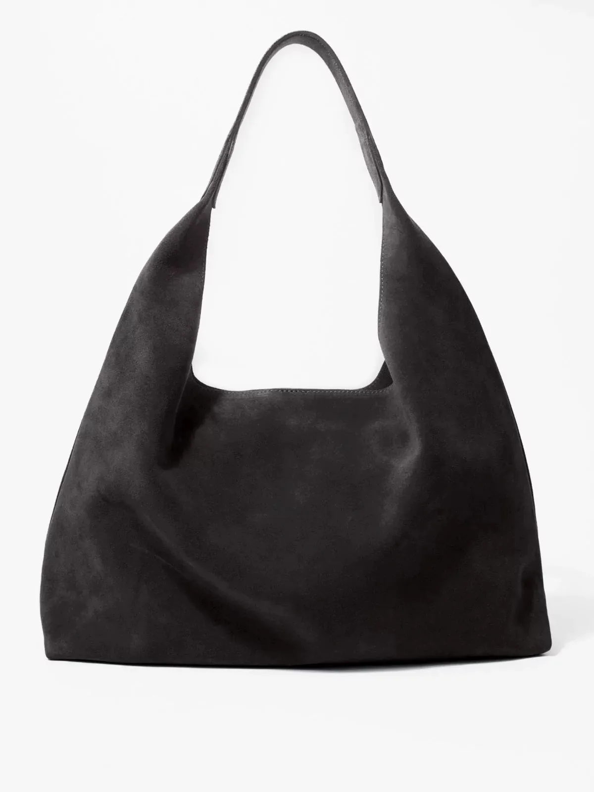 Matte Luxe Suede Tote