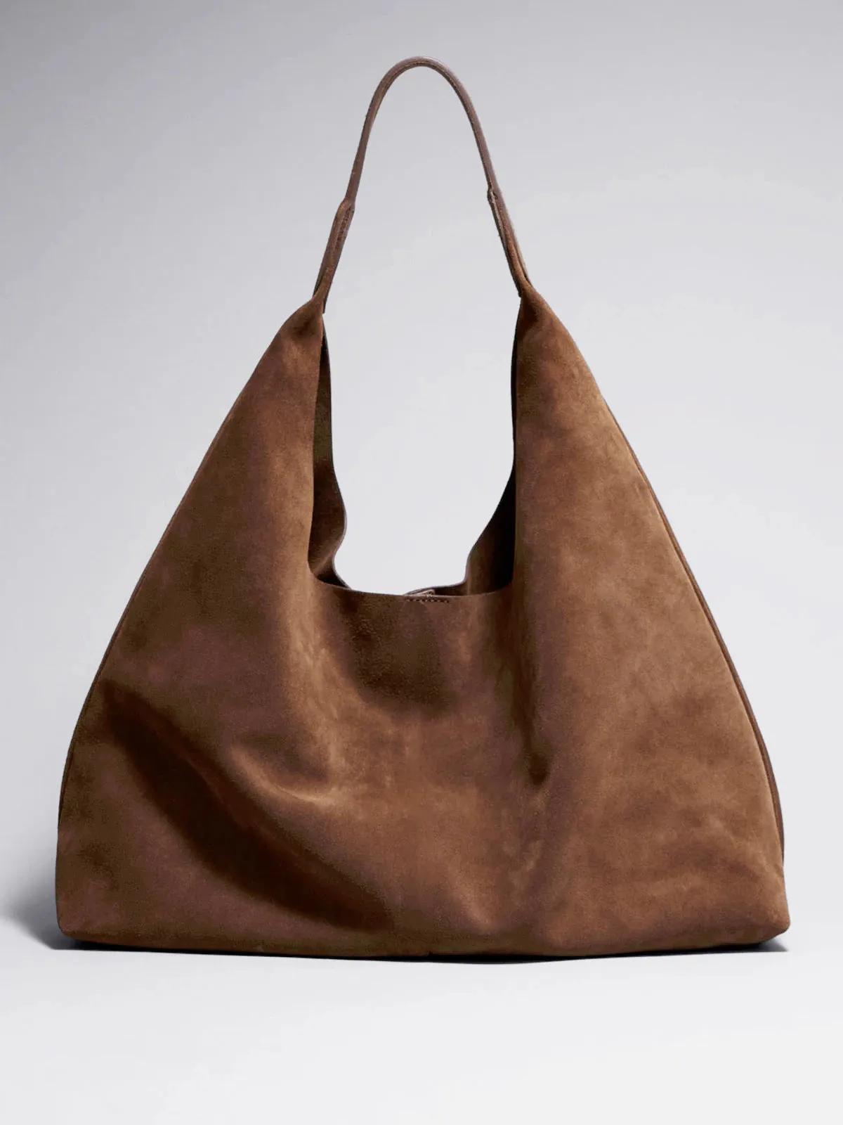 Matte Luxe Suede Tote