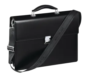 MST Double Briefcase Black