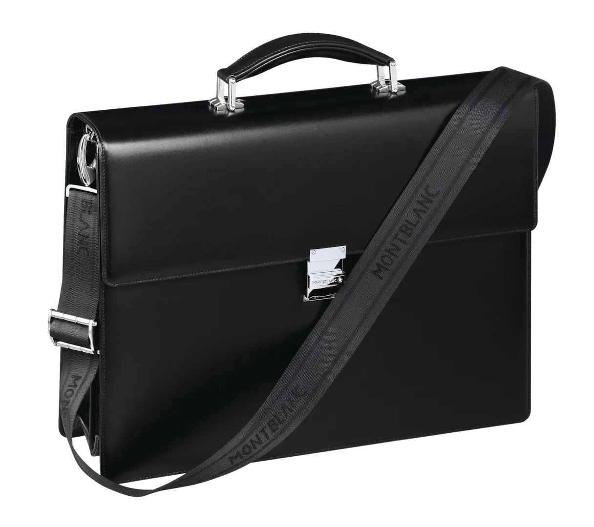 MST Double Briefcase Black