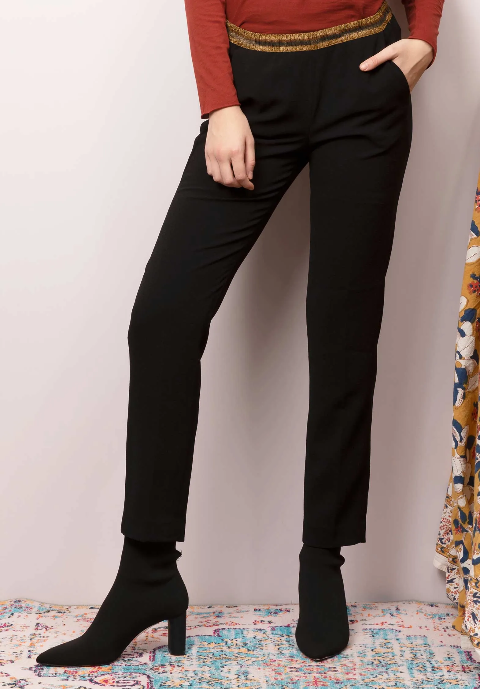 Pants  Pirouette Poly 02-Black