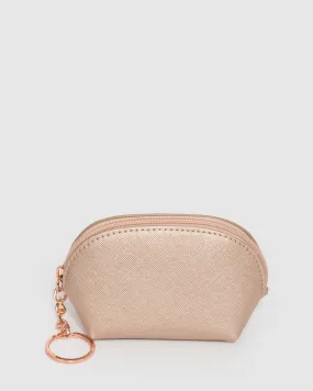 Rose Gold Wanda Purse Pouch