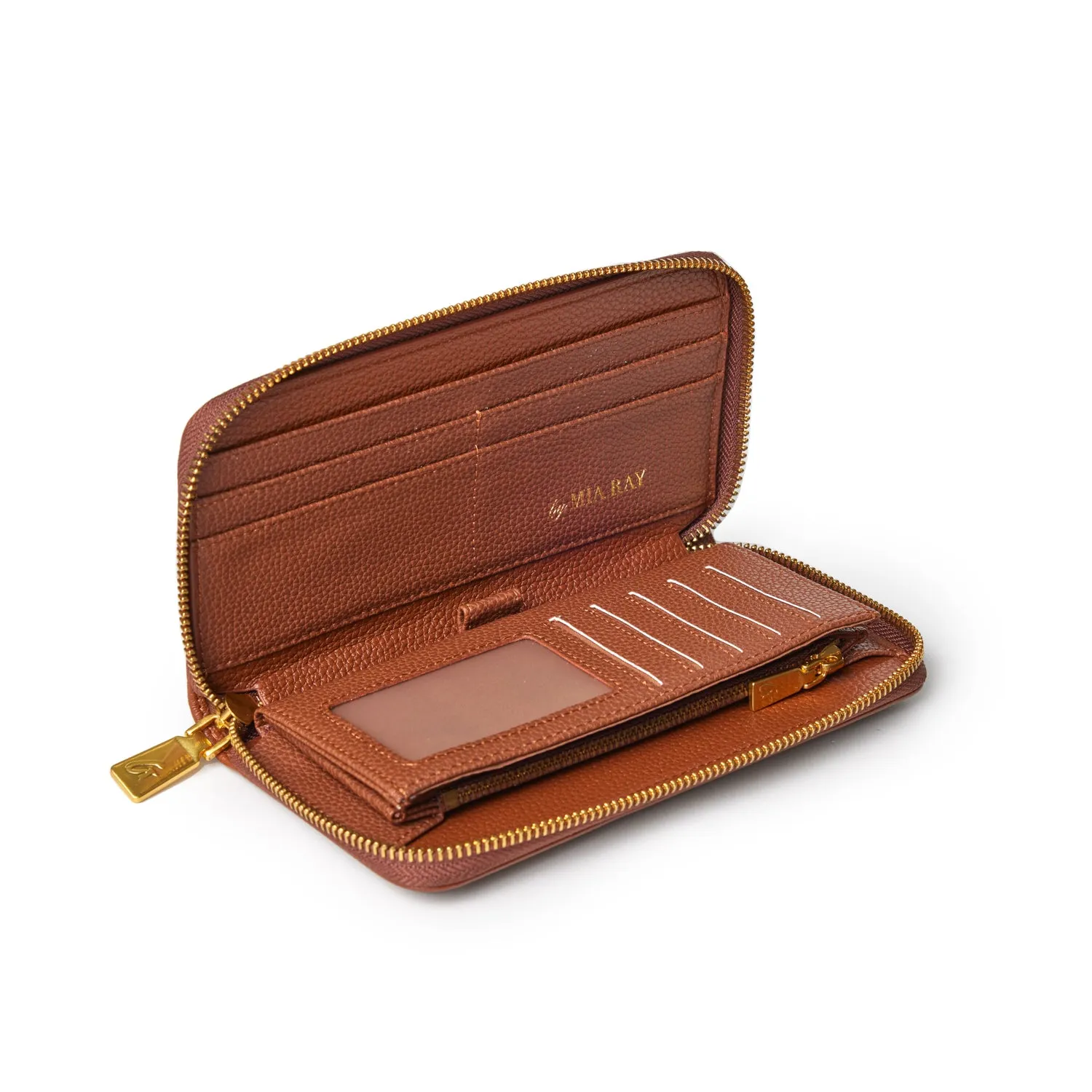 STANDARD PEBBLE WALLET - BROWN