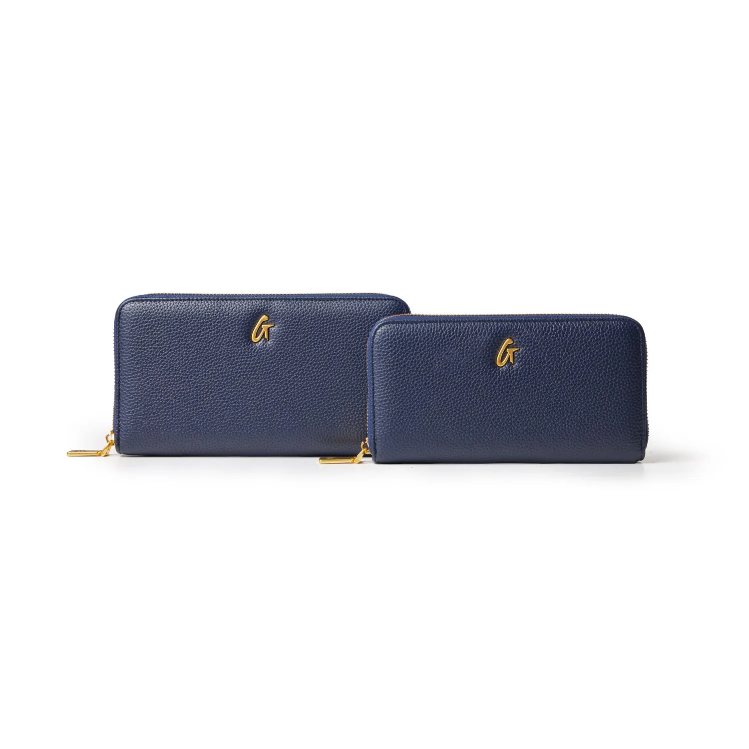 STANDARD PEBBLE WALLET - NAVY