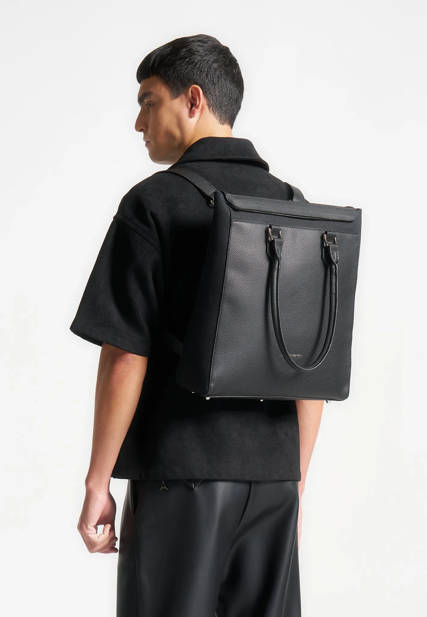 Tote Backpack - Black