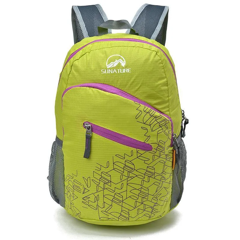 Ultra Lightweight Packable Water Resistant Travel Hiking Backpack Daypack