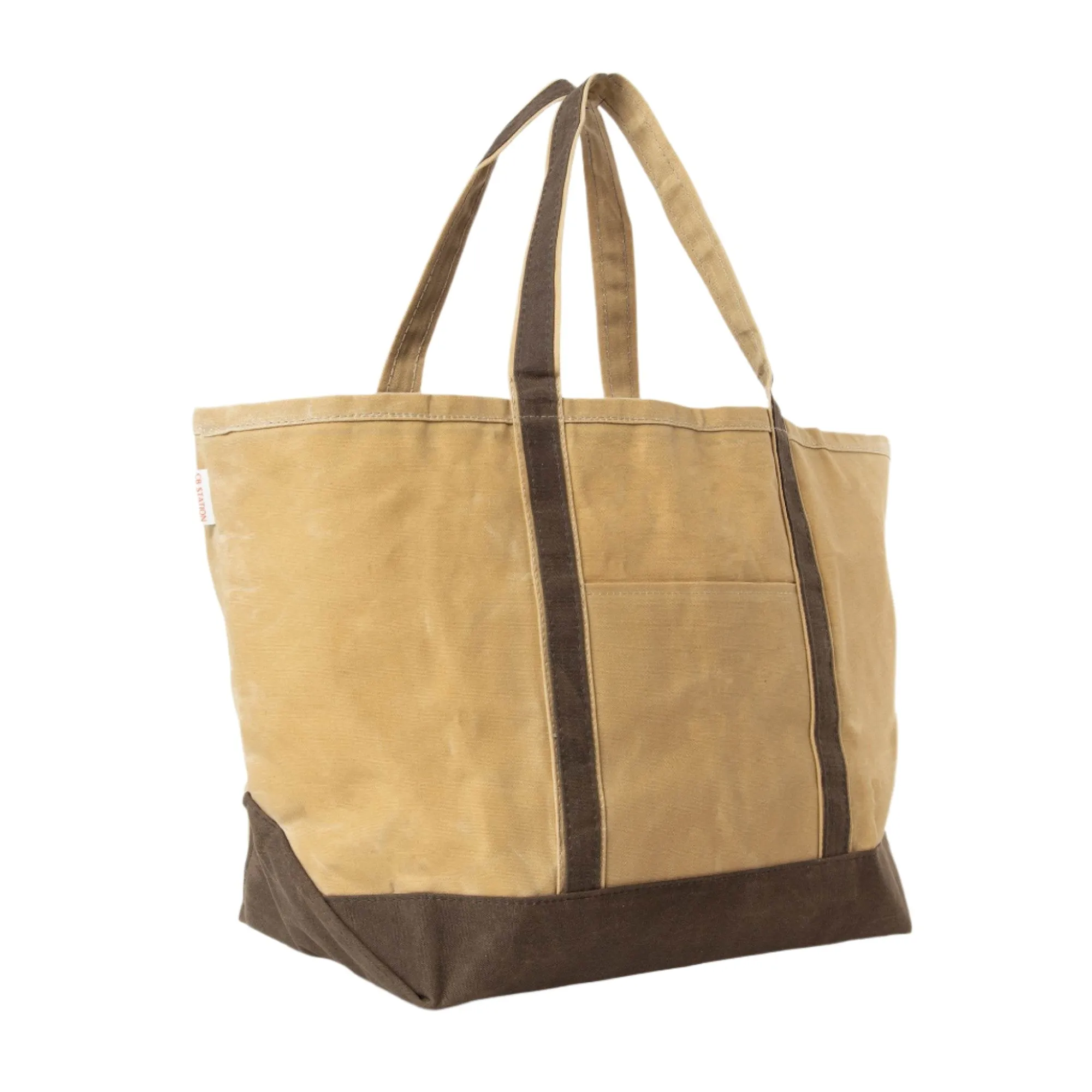 Waxed Canvas Tote Bag